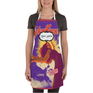 Onyourcases Lorde The Solar Power Tour Custom Personalized Name Kitchen Apron With Adjustable Awesome Strap and Pockets For Cooking Baking Cheff Cafe Coffee Barista Bartender