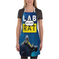 Onyourcases Lab Rat Custom Personalized Name Kitchen Apron With Adjustable Awesome Strap and Pockets For Cooking Baking Cheff Cafe Coffee Barista Bartender