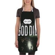 Onyourcases Meek Mill God Did Freestyle Custom Personalized Name Kitchen Apron With Adjustable Awesome Strap and Pockets For Cooking Baking Cheff Cafe Coffee Barista Bartender