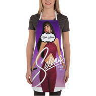 Onyourcases Selena Quintanilla The Series Custom Personalized Name Kitchen Apron With Adjustable Awesome Strap and Pockets For Cooking Baking Cheff Cafe Coffee Barista Bartender