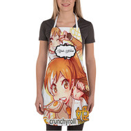 Onyourcases The Daily Life of Crunchyroll Hime Custom Personalized Name Kitchen Apron With Adjustable Awesome Strap Pockets Best Brand For Cooking Cafe Baking Cheff Coffee Barista Bartender