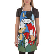 Onyourcases The Sonic Knuckles Show Custom Personalized Name Kitchen Apron With Adjustable Awesome Strap Pockets Best Brand For Cooking Cafe Baking Cheff Coffee Barista Bartender