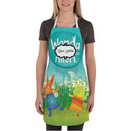 Onyourcases Wanda and the Alien Custom Personalized Name Kitchen Apron With Adjustable Awesome Strap Pockets Best Brand For Cooking Cafe Baking Cheff Coffee Barista Bartender