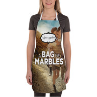 Onyourcases A Bag of Marbles Custom Personalized Name Kitchen Apron Best Brand With Adjustable Awesome Strap Pockets For Cooking Cafe Baking Cheff Coffee Barista Bartender