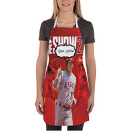 Onyourcases MLB The Show 22 Custom Personalized Name Kitchen Apron Best Brand With Adjustable Awesome Strap Pockets For Cooking Cafe Baking Cheff Coffee Barista Bartender