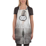 Onyourcases Silent Hill Custom Personalized Name Kitchen Apron Best Brand With Adjustable Awesome Strap Pockets For Cooking Cafe Baking Cheff Coffee Barista Bartender