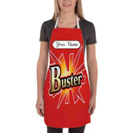 Onyourcases Buster Card FGO Custom Personalized Name Kitchen Apron With Adjustable Awesome Best Brand Strap Pockets For Cooking Cafe Baking Cheff Coffee Barista Bartender