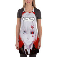 Onyourcases D Gray Man Allen Walker Custom Personalized Name Kitchen Apron With Adjustable Awesome Best Brand Strap Pockets For Cooking Cafe Baking Cheff Coffee Barista Bartender