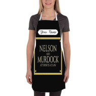 Onyourcases Nelson Murdock Custom Personalized Name Kitchen Apron With Adjustable Awesome Best Brand Strap Pockets For Cooking Cafe Baking Cheff Coffee Barista Bartender