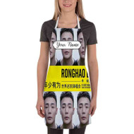 Onyourcases Ronghao Li If I Were Young Custom Personalized Name Kitchen Apron With Adjustable Awesome Best Brand Strap Pockets For Cooking Cafe Baking Cheff Coffee Barista Bartender