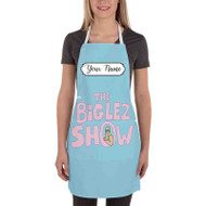 Onyourcases The Big Lez Shoe Custom Personalized Name Kitchen Apron With Adjustable Awesome Best Brand Strap Pockets For Cooking Cafe Baking Cheff Coffee Barista Bartender