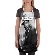 Onyourcases Thelonious Monk Black White Custom Personalized Name Kitchen Apron With Adjustable Awesome Best Brand Strap Pockets For Cooking Cafe Baking Cheff Coffee Barista Bartender