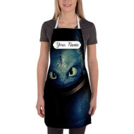 Onyourcases Toothless Dragon Custom Personalized Name Kitchen Apron With Adjustable Awesome Best Brand Strap Pockets For Cooking Cafe Baking Cheff Coffee Barista Bartender