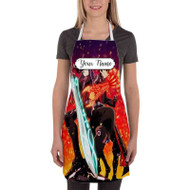 Onyourcases Twin Star Exorcists Custom Personalized Name Kitchen Apron With Adjustable Awesome Best Brand Strap Pockets For Cooking Cafe Baking Cheff Coffee Barista Bartender