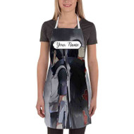 Onyourcases Uchiha Sasuke and Itachi Naruto Shippuden Custom Personalized Name Kitchen Apron With Adjustable Awesome Best Brand Strap Pockets For Cooking Cafe Baking Cheff Coffee Barista Bartender