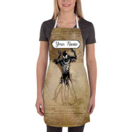 Onyourcases Vitruvian Spiderman Custom Personalized Name Kitchen Apron With Adjustable Awesome Best Brand Strap Pockets For Cooking Cafe Baking Cheff Coffee Barista Bartender