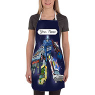 Onyourcases Voltron Legendary Defender Dr Who Custom Personalized Name Kitchen Apron With Adjustable Awesome Best Brand Strap Pockets For Cooking Cafe Baking Cheff Coffee Barista Bartender