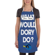 Onyourcases What Would Dory Do Custom Personalized Name Kitchen Apron With Adjustable Awesome Best Brand Strap Pockets For Cooking Cafe Baking Cheff Coffee Barista Bartender