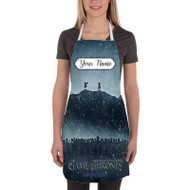 Onyourcases Winter is Here Game of Thrones Season 7 Custom Personalized Name Kitchen Apron With Adjustable Awesome Best Brand Strap Pockets For Cooking Cafe Baking Cheff Coffee Barista Bartender