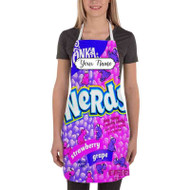 Onyourcases Wonka Nerds Grape and Strawberry Custom Personalized Name Kitchen Apron With Adjustable Awesome Best Brand Strap Pockets For Cooking Cafe Baking Cheff Coffee Barista Bartender