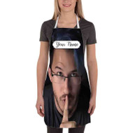 Onyourcases World s Quietest Markiplier Custom Personalized Name Kitchen Apron With Adjustable Awesome Best Brand Strap Pockets For Cooking Cafe Baking Cheff Coffee Barista Bartender