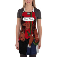 Onyourcases YNW Melly ft Juice WRLD Suicidal Custom Personalized Name Kitchen Apron With Adjustable Awesome Best Brand Strap Pockets For Cooking Cafe Baking Cheff Coffee Barista Bartender