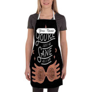 Onyourcases You re Just as Sane as I am Harry Potter Custom Personalized Name Kitchen Apron With Adjustable Awesome Best Brand Strap Pockets For Cooking Cafe Baking Cheff Coffee Barista Bartender