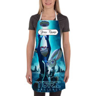 Onyourcases Zootopia Tron Legacy Custom Personalized Name Kitchen Apron With Adjustable Awesome Best Brand Strap Pockets For Cooking Cafe Baking Cheff Coffee Barista Bartender