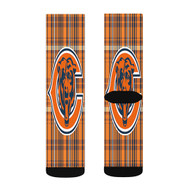 Onyourcases Chicago Bears NFL Custom Socks Sublimation Awesome Printed Sports Elite Socks Polyester Bottoms Gymnastic Running Yoga School Basketball Skatebording Spandex