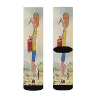 Onyourcases Christopher Robin Winnie the Pooh s Adventures Custom Socks Sublimation Awesome Printed Sports Elite Socks Polyester Bottoms Gymnastic Running Yoga School Basketball Skatebording Spandex