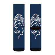 Onyourcases Nevada Wolf Pack Art Custom Socks Sublimation Awesome Printed Sports Elite Socks Polyester Bottoms Gymnastic Running Yoga School Basketball Skatebording Spandex