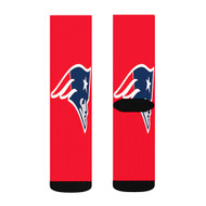 Onyourcases New England Patriots NFL Art Custom Socks Sublimation Awesome Printed Sports Elite Socks Polyester Bottoms Gymnastic Running Yoga School Basketball Skatebording Spandex