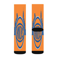 Onyourcases New York Knicks NBA Art Custom Socks Sublimation Awesome Printed Sports Elite Socks Polyester Bottoms Gymnastic Running Yoga School Basketball Skatebording Spandex