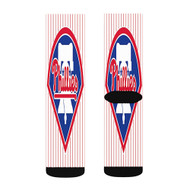 Onyourcases Philadelphia Phillies MLB Custom Socks Sublimation Awesome Printed Sports Elite Socks Polyester Bottoms Gymnastic Running Yoga School Basketball Skatebording Spandex