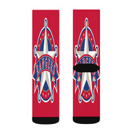 Onyourcases Texas Rangers MLB Custom Socks Sublimation Awesome Printed Sports Elite Socks Polyester Bottoms Gymnastic Running Yoga School Basketball Skatebording Spandex