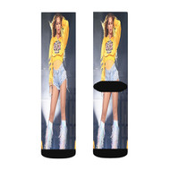 Onyourcases Beyonce Coachella Custom Socks Sublimation Brand Awesome Printed Sports Elite Socks Polyester Bottoms Gymnastic Running Yoga School Basketball Skatebording Spandex