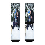 Onyourcases DanTDM Custom Socks Sublimation Brand Awesome Printed Sports Elite Socks Polyester Bottoms Gymnastic Running Yoga School Basketball Skatebording Spandex