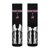 Onyourcases Meghan Trainor I m a Lady Custom Socks Sublimation Brand Awesome Printed Sports Elite Socks Polyester Bottoms Gymnastic Running Yoga School Basketball Skatebording Spandex