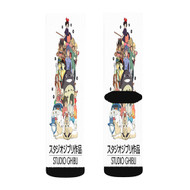 Onyourcases Studio Ghibli Custom Socks Sublimation Brand Awesome Printed Sports Elite Socks Polyester Bottoms Gymnastic Running Yoga School Basketball Skatebording Spandex