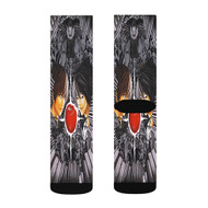 Onyourcases Death Note Custom Socks Sublimation Brand Awesome Printed Sports Elite Socks Polyester Bottoms Gymnastic Running Yoga School Basketball Skatebording Spandex