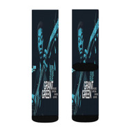 Onyourcases Grant Green Born To Be Blue Custom Socks Sublimation Brand Awesome Printed Sports Elite Socks Polyester Bottoms Gymnastic Running Yoga School Basketball Skatebording Spandex