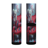 Onyourcases Harley Quinn You Wanna Play With Me Custom Socks Sublimation Brand Awesome Printed Sports Elite Socks Polyester Bottoms Gymnastic Running Yoga School Basketball Skatebording Spandex