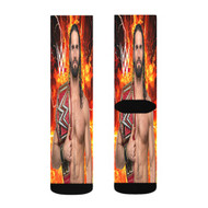 Onyourcases Seth Rollins WWE Custom Socks Sublimation Brand Awesome Printed Sports Elite Socks Polyester Bottoms Gymnastic Running Yoga School Basketball Skatebording Spandex