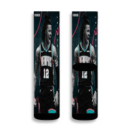 Onyourcases Ja Morant NBA Custom Socks Sublimation Awesome Brand Printed Sports Elite Socks Polyester Bottoms Gymnastic Running Yoga School Basketball Skatebording Spandex