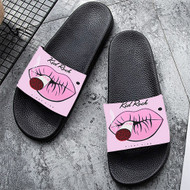 Onyourcases Kid Rock Custom Adults Slippers Flip-flops Shoes Shoes Adults Black And White Slippers Non Slip Slippers