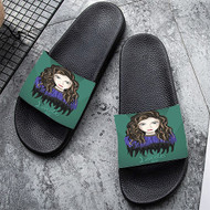 Onyourcases Lorde Custom Adults Slippers Flip-flops Shoes Shoes Adults Black And White Slippers Non Slip Slippers