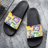 Onyourcases Cuphead Cala Maria Custom Adults Slippers Flip-flops Shoes Shoes Adults Black And White Slippers Non Slip Slippers