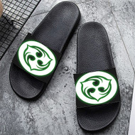 Onyourcases Light Fury Logo Custom Adults Slippers Flip-flops Shoes Shoes Adults Black And White Slippers Non Slip Slippers