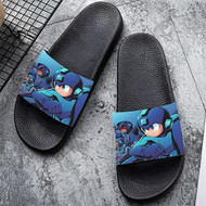 Onyourcases Mega Man Legacy Collection Custom Adults Slippers Flip-flops Shoes Shoes Adults Black And White Slippers Non Slip Slippers