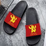 Onyourcases Praise The Sun Custom Adults Slippers Flip-flops Shoes Shoes Adults Black And White Slippers Non Slip Slippers